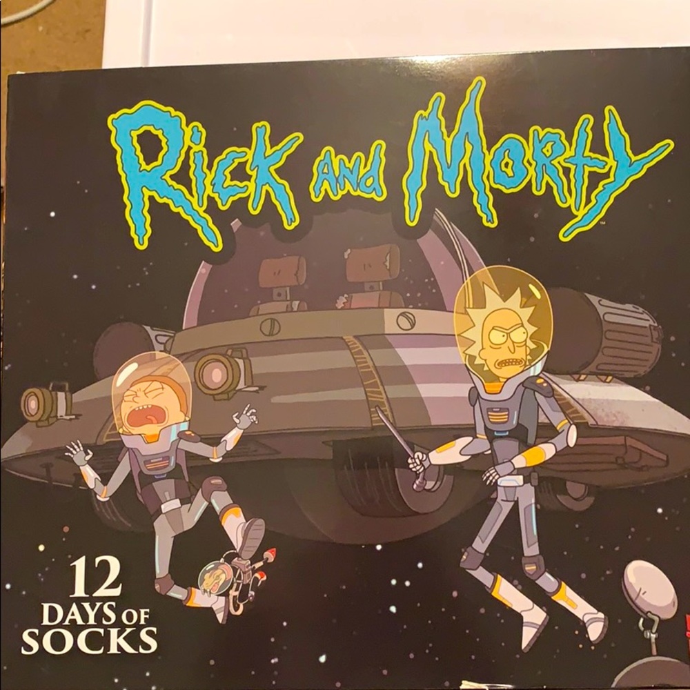 Rick and Morty Socks